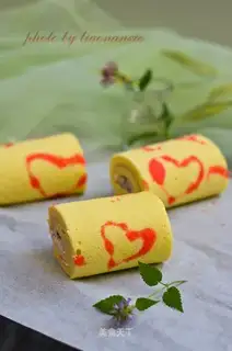 Paint cake rolls