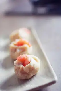 Fresh shrimp buns