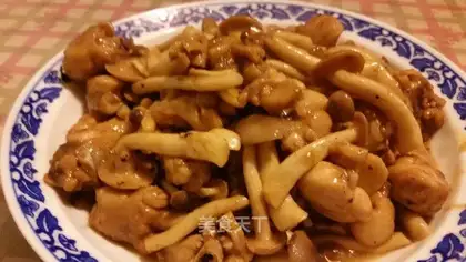 Chicken-fried crab mushrooms