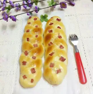 Bacon braid bread