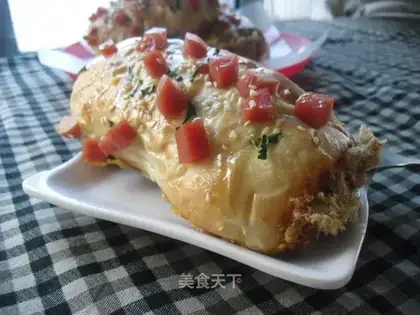 Meat loose ham bread