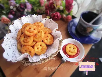 Smiley potatoes