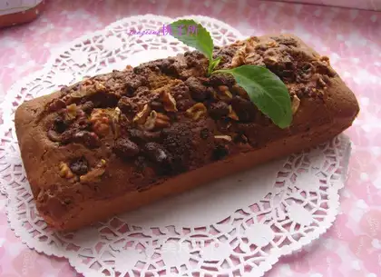 Red sugar butter cake
