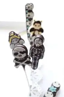 Halloween chocolate lollipop