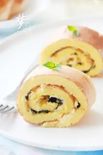 Meat pine moss cake roll