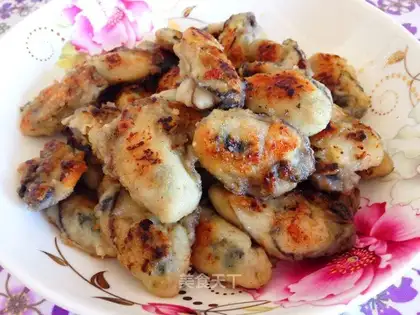 Fried oysters