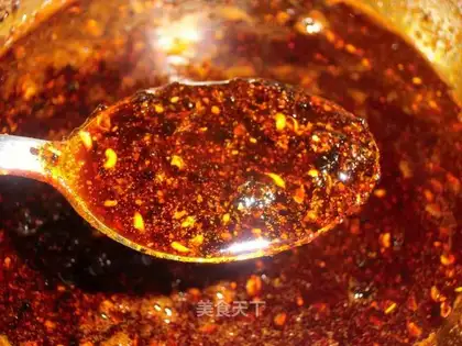 It's a homemade spicy sauce