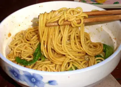 Oily noodles