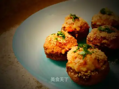 The king's crab mushroom tower