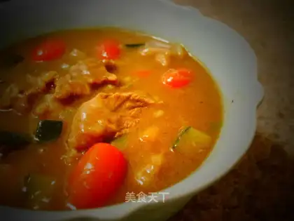 Curry beef