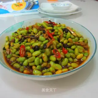 Spicy green beans