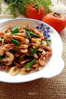 Black pepper sauce and shrimp