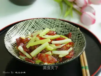 Fry celery