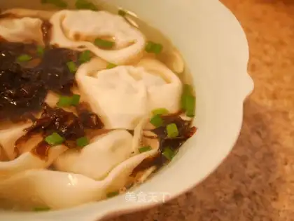 The meat and mushrooms