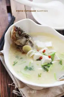 Tofu soup