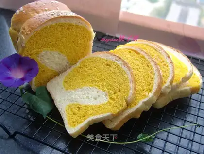 Pumpkin coconut toast