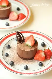 Rich chocolate mousse
