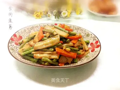 Scrambled beans