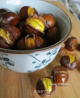 Baked chestnuts
