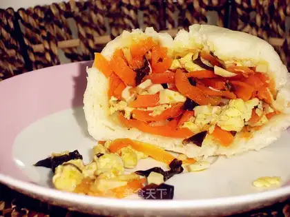 Carrot shrimp bag