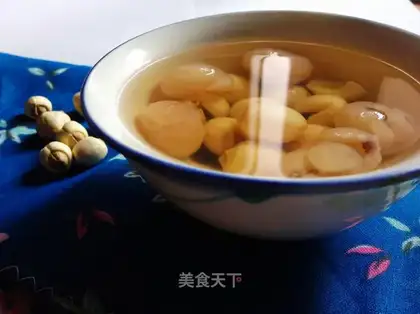 Sour dates and gin soup