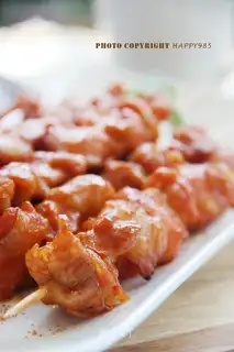 Homemade chicken string