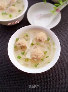 Roseball soup