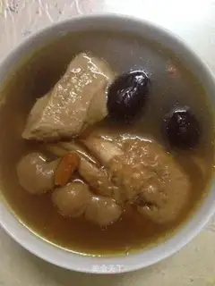 To make up for the chicken soup