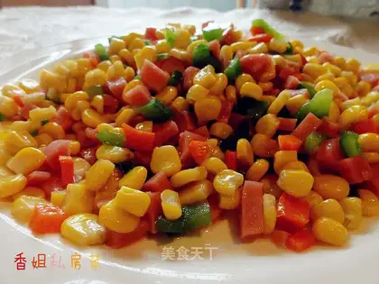 Sweet ham corn