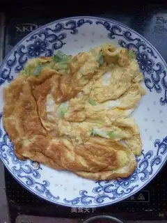 Pretzel onion eggcake
