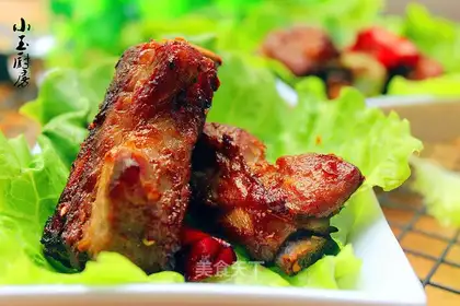 Delicious roasted ribs