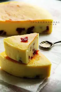 Cranberry cheesecake