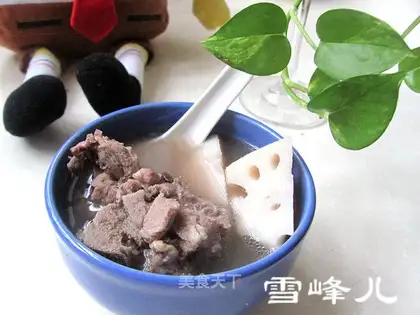Liang's black bean chop soup