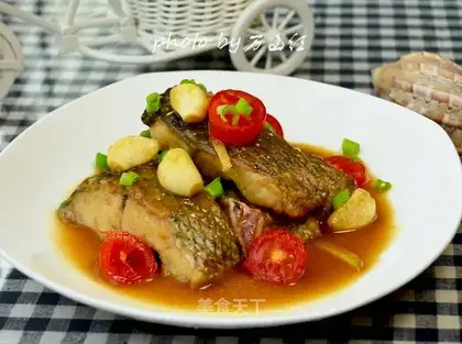 Garlic seeds burn black fish