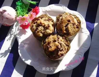 Banana chocolate bean miffen