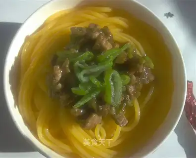 Northeast corn noodles