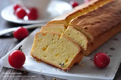 Pistol cheese pound cake