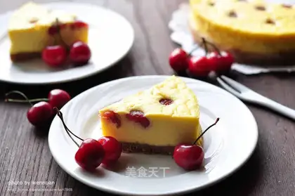 Cherry cheesecake