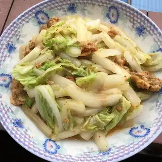 Piggy slag for cabbage