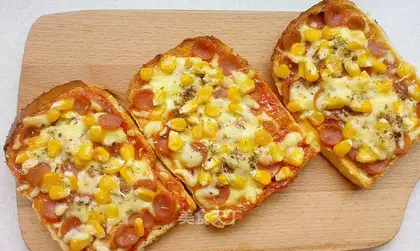 Toast pizza