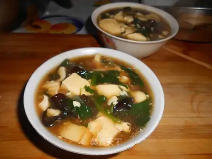 Homemade tofu