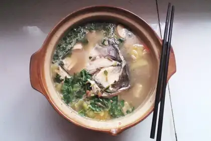 Tofu with casserole head