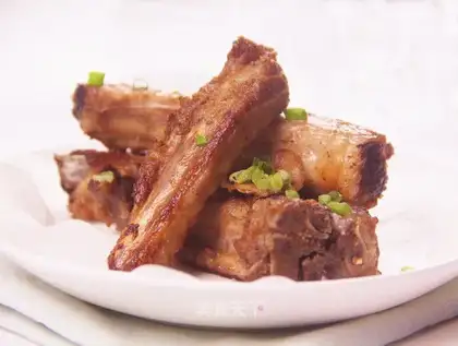 Garlic roasted ribs