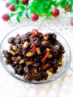 Beef bean spicy sauce