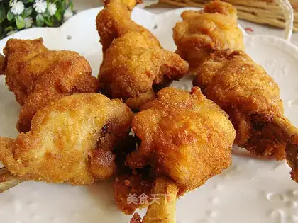 Souffle beer wings