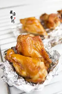 Soy sauce on the wings