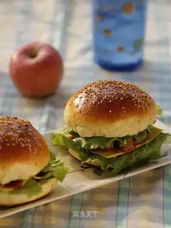Squid cheeseburger