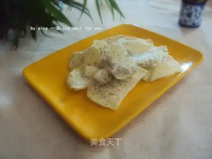 Microwave home-made chips