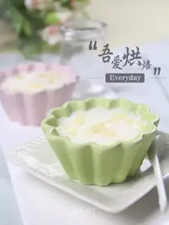 Almond pudding
