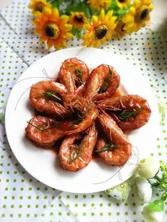 Eggplant shrimp